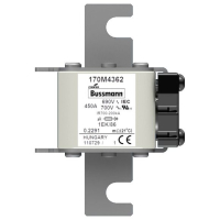 Предохранитель, 400 A, AC 690 В, 200 кА, size 1, 53x69x111 мм, aR, IEC Eaton FUSE 400A 690V 1EK
