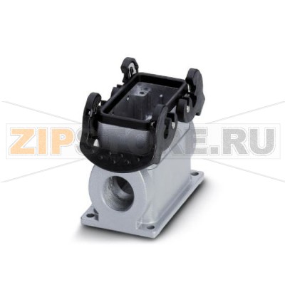 Приборный корпус с двумя защелками Phoenix Contact HC-B 10-SMQ-74/O2PG21 высота 74 мм, без резьбового соединения, 2x Pg21.Минимальный заказ: 10 шт.Упаковка: 10 шт.