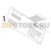Keyboard assembly (fingerprint standard) Intermec PX4i