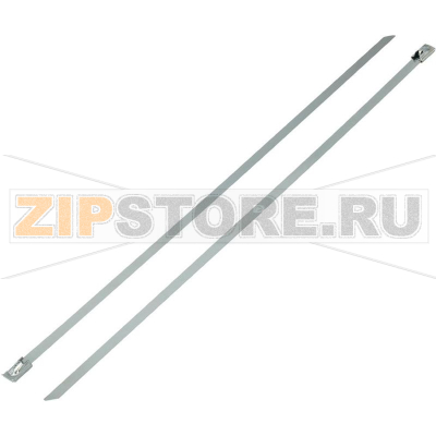 Стяжка кабельная 152x4.6 мм, 445 N, стальная, 1 шт KSS BST-152 