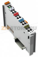 Модуль фильтра питания на стороне полевых устройств (сетевой фильтр); тока; Без силовых контактных перемычек; светло-серые Wago 750-624/000-001