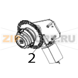 Привод смотчика риббона в сборе Zebra ZXP 8 Привод смотчика риббона в сборе Zebra ZXP 8Запчасть на деталировке под номером: 2