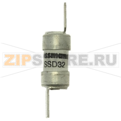 Предохранитель, 32 A, AC 240 В, 33 кА, BS88/E1, 12x47 мм, gL/gG, BS Eaton 32A 240V AC INDUSTRIAL 
