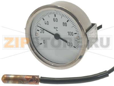 TELETHERMOMETER ø 60 mm 0-120°C 