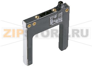 Щелевой фотодатчик Photoelectric slot sensor GLP50-RT/40b/102/156 Pepperl+Fuchs Описание оборудованияPhotoelectric slot sensor, plastic housing, 50 mm slot width, red light, light/dark on, DC version, NPN output, M8 plug, 3-pin