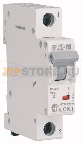Выключатель модульный автоматический (МСВ) Eaton HL-C16/1 