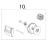 Смотчик этикетки внутренний 5 дюймов TSC MH640T