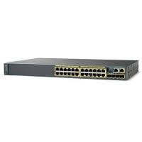Коммутатор 24xGE, 2xSFP+, LAN Base Cisco WS-C2960X-24TD-L