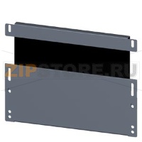 SIVACON, base, with cable entry, IPXX, T: 400 mm, W: 400 mm, zinc-plated Siemens 8MF1044-2UB32-0