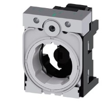 держатель, тройной, металл, светодиодный модуль, цвет: красный, 24 В AC/DC, пружинная клемма Siemens 3SU1551-1AB20-3AA0