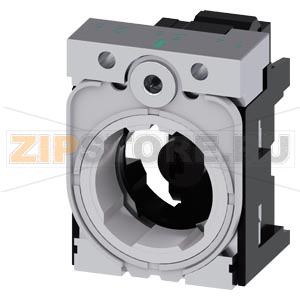 держатель, тройной, металл, светодиодный модуль, цвет: красный, 24 В AC/DC, пружинная клемма Siemens 3SU1551-1AB20-3AA0 