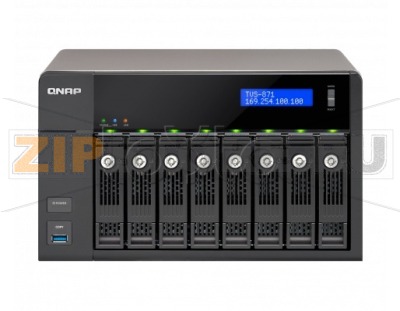 Накопитель сетевой QNAP TVS-871-PT-4G 