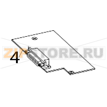 Модуль интерфейсный GPIO (DB25F) TSC PEX-1121 Модуль интерфейсный GPIO (DB25F) с параллельным портом для принтера TSC PEX-1121Запчасть на деталировке под номером: 4