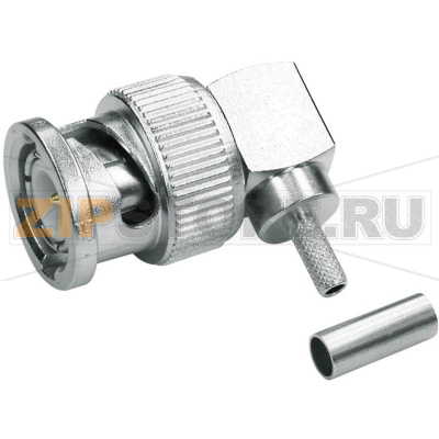 Разъем BNC, 50 Ом, 1 шт Telegärtner J01000A1257 
