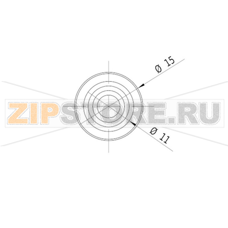 Модуль лазерный, зеленый, 5 МВт Picotronic LD532-5-3(15x70) 