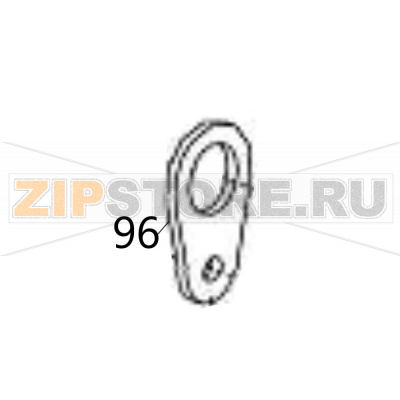 Supporter clamp (B) Sato DR308e Supporter clamp (B) Sato DR308eЗапчасть на деталировке под номером: 96Название запчасти на английском языке: Supporter clamp (B) Sato DR308e.