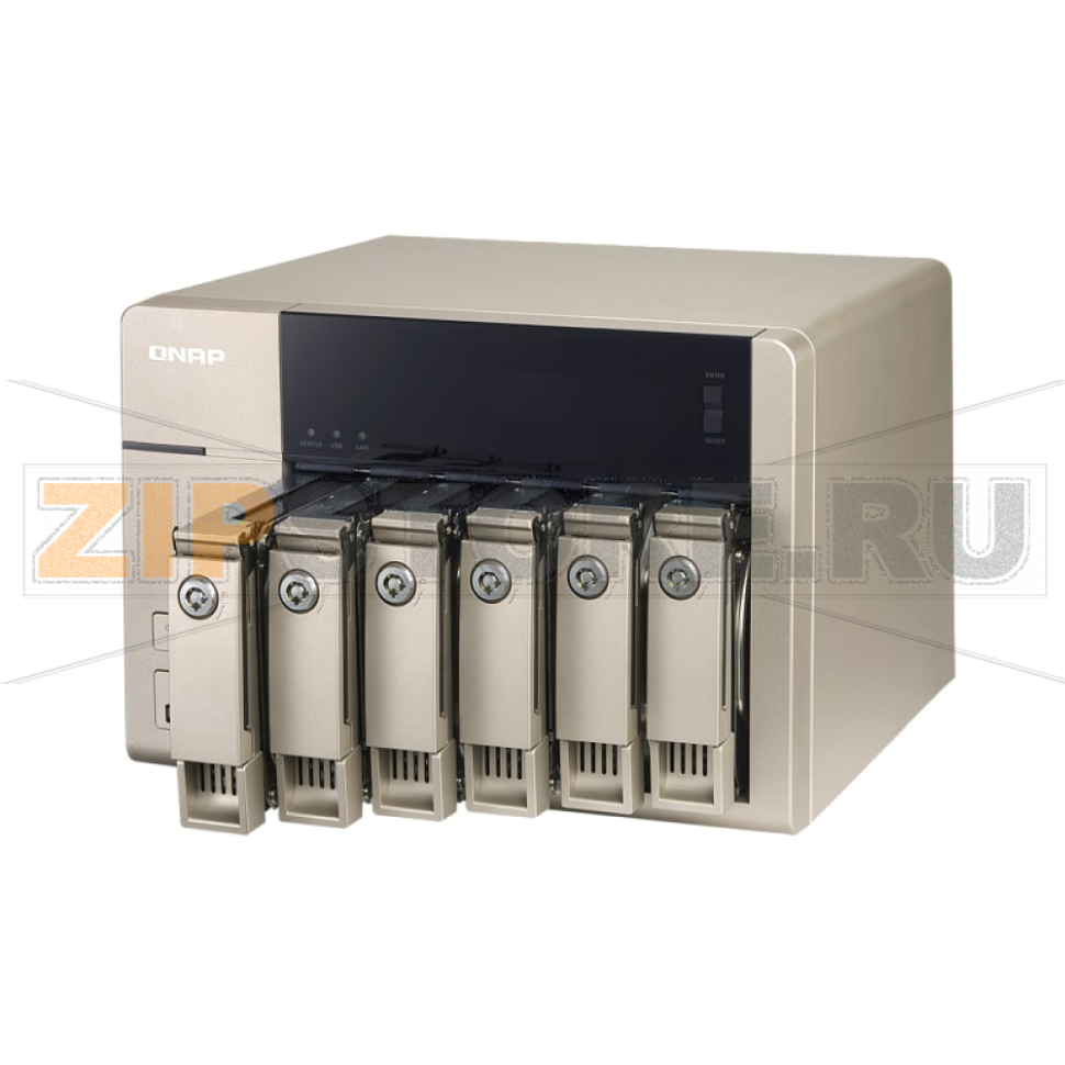 Накопитель сетевой QNAP TVS-663 