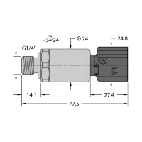 Датчик давления Turck PT600R-2104-U6-KO28A1