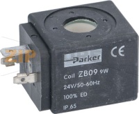 КАТУШКА PARKER ZB09 9ВТ 24В 50/60ГЦ