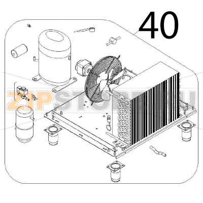 Motor unit Angelo Po IA101L Motor unit Angelo Po IA101LЗапчасть на деталировке под номером: 40