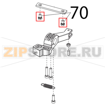Vite TE T.F. DIN933, M6x12 Sirman Palladio 300 Vite TE T.F. DIN933, M6x12 Sirman Palladio 300Запчасть на деталировке под номером: 70