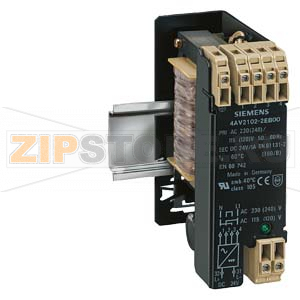 1-фазный блок питания перв 230-115 V втор 24 фильтрующий EN 60742, EN61131-2 степень защиты IP00 винтовые клеммы, интег. монт. на рейку 35 mm-2-6, EN61131-2 &gt;safety isolating transformer Siemens 4AV2102-2EB00-0A 