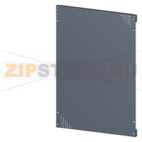 SIVACON, mounting plate, mounting with bracket, perforated, H: 800 mm, W: 600 mm, zinc-plated Siemens 8MF1860-2AM12-0