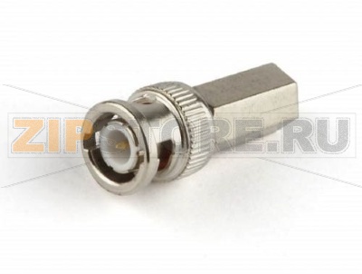 Hyperline CON-BNC-M-RG58-TW Разъем BNC для кабеля RG-58, накручивающийся 