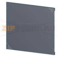 SIVACON, mounting plate, mounting with bracket, perforated, H: 800 mm, W: 900 mm, zinc-plated Siemens 8MF1890-2AM12-0