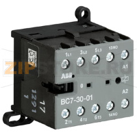 Миниконтактор ВC7-30-01, 12 А, 400 В, AC3, катушка: 60 В/DС ABB GJL1313001R0013