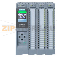 SIMATIC S7-1500, компактный центральный процессор CPU 1512C-1 PN, рабочая память 250 кБ и 1 МБ для данных, 32 дискретных входа, 32 дискретных выхода, 5 аналоговых входов, 2 аналоговых выхода, 6 высокоскоростных счётчиков, 4 скоростных импульсных/ШИМ выход