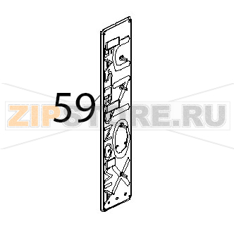 Controllo verticale completo gastronomia Unox XV 203G Controllo verticale completo gastronomia Unox XV 203GЗапчасть на деталировке под номером: 59