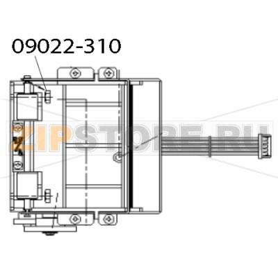 Nut M6M M3 Zebra TTP 1020 Nut M6M M3 Zebra TTP 1020Запчасть на деталировке под номером: 09022&dash;310