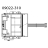 Nut M6M M3 Zebra TTP 1020