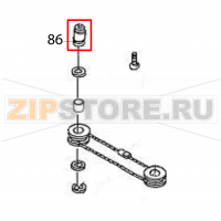 Wire pulley shaft Sato HR212 TT
