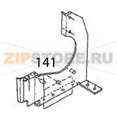 Roll side L assy Sato HR212 TT Roll side L assy Sato HR212 TTЗапчасть на деталировке под номером: 141Название запчасти на английском языке: Roll side L assy Sato HR212 TT.