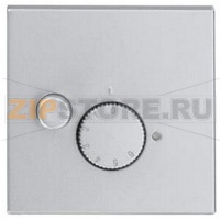 Накладка с поворотной ручкой для термостата, алюминиевая ABB 2TKA00000273
