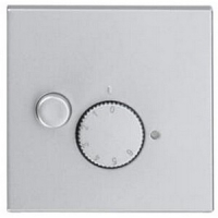 Накладка с поворотной ручкой для термостата, алюминиевая ABB 2TKA00000273