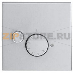 Накладка с поворотной ручкой для термостата, алюминиевая ABB 2TKA00000273 