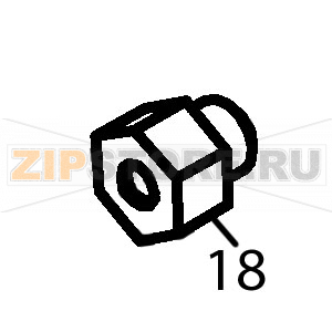 Probe closing adaptor Ø4 Fagor AE-101 Probe closing adaptor Ø4 Fagor AE-101Запчасть на деталировке под номером: 18Название запчасти Fagor на английском языке: Probe closing adaptor Ø4 AE-101.