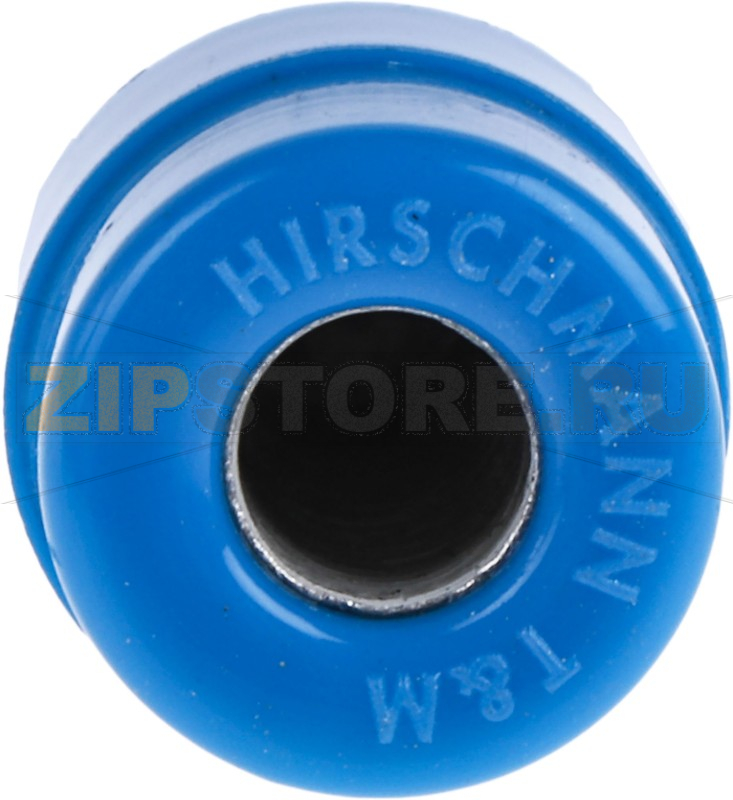 Штекер 4 мм, 32 A, 30 В/AC, 60 В/DC, синий Hirschmann 930176102 