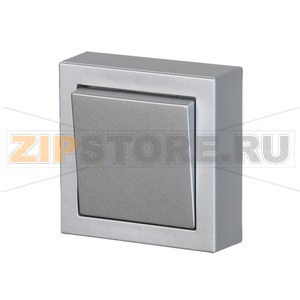 Кнопка нажимная, монтаж: накладной, алюминий ABB 2TKA00001606 