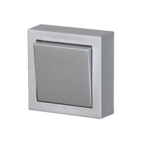 Кнопка нажимная, монтаж: накладной, алюминий ABB 2TKA00001606