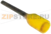TUBETTO TERMINALE GIALLO 1x10 mm 100 PZ