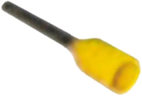 TUBETTO TERMINALE GIALLO 1x10 mm 100 PZ