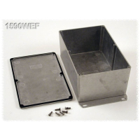 Корпус алюминиевый 187.5x119.5x82 мм, серый, 1 шт Hammond 1590WEF