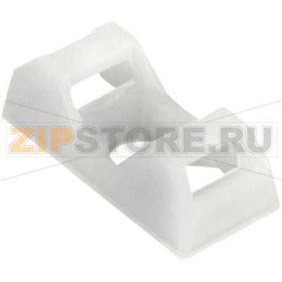 Крепление стяжки кабеля под винт, 1 шт HellermannTyton СTQM5-PA66-NA-С1 