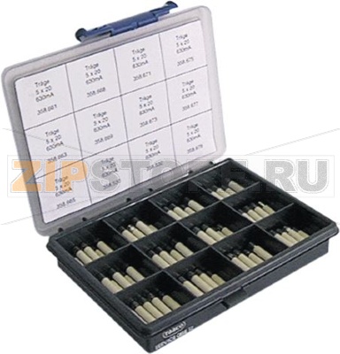 Feinsicherungssortiment Groessen  6,3x32 