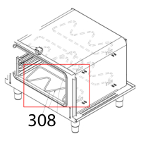 Heat. elem. for oven 1500 W, 230 V Vortmax SSOC E74
