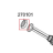 Hexagon lock nut 1/2" Comenda GFS 90